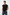 Patterned Oversized Sleeveless Knit Men's T-Shirt