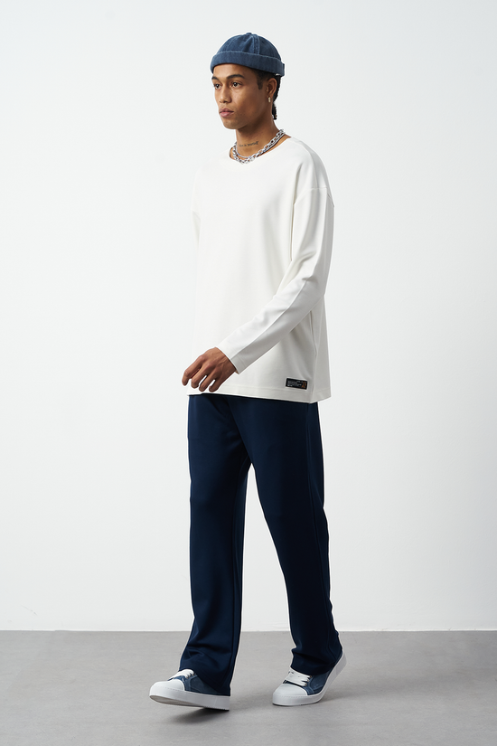 Stretch Modal Fabric Baggy Men's Pants