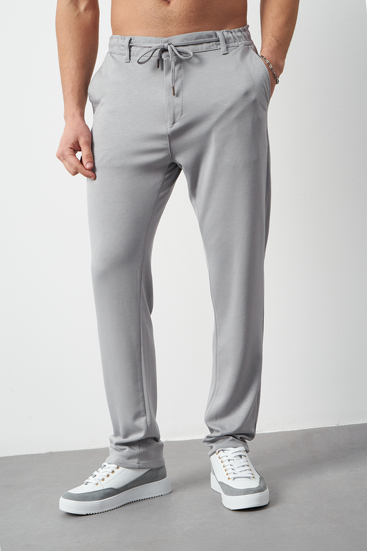 Stretch Modal Fabric Regular Fit Men's Trousers
