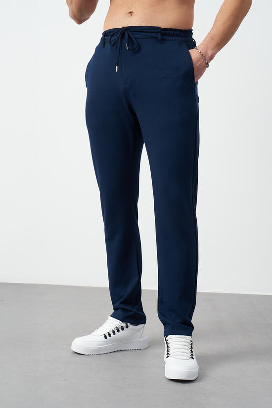 Stretch Modal Fabric Regular Fit Men's Trousers