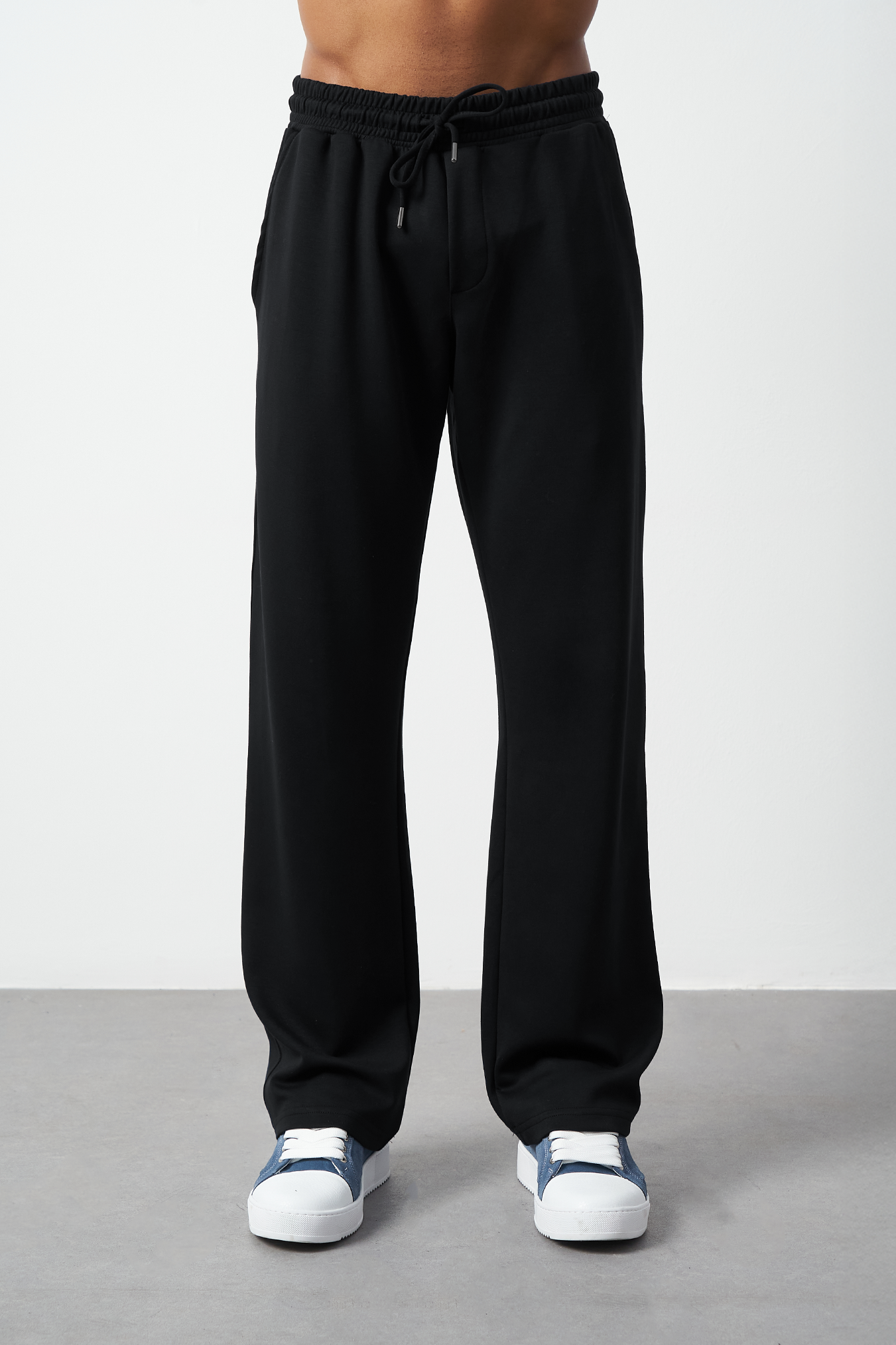 Stretch Modal Fabric Baggy Men's Pants
