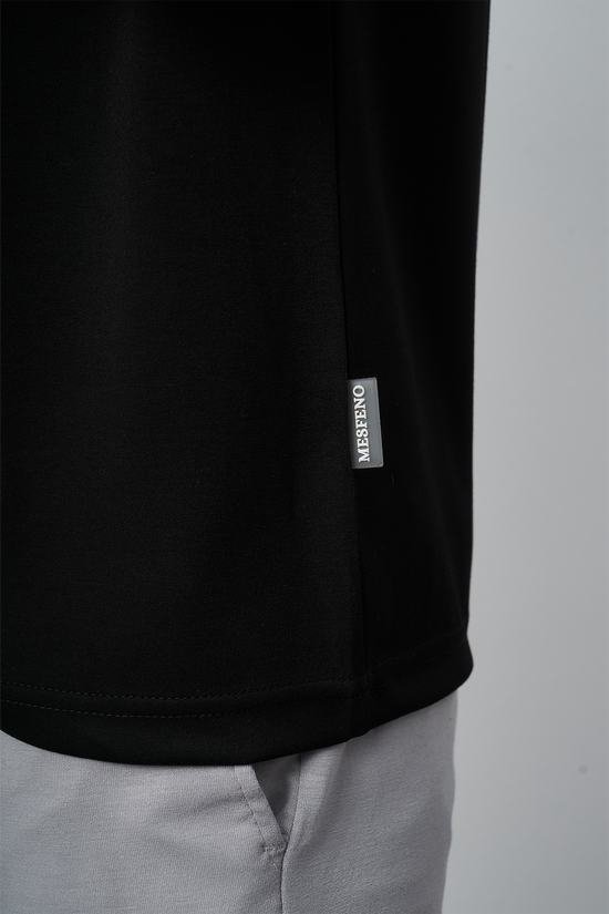 Modal Fabric Regular Fit Crew Neck T-Shirt