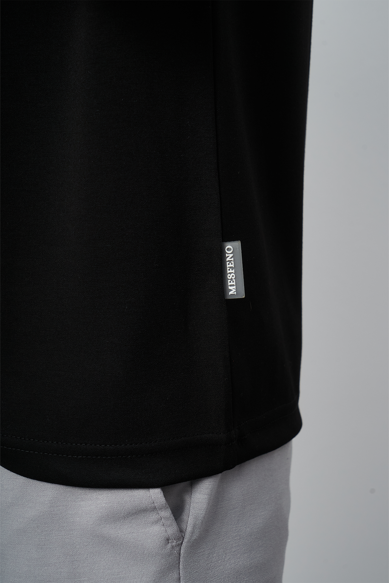 Modal Fabric Regular Fit Crew Neck T-Shirt
