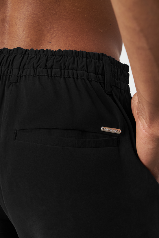 Suede Patterned Modal Baggy Men's Pants