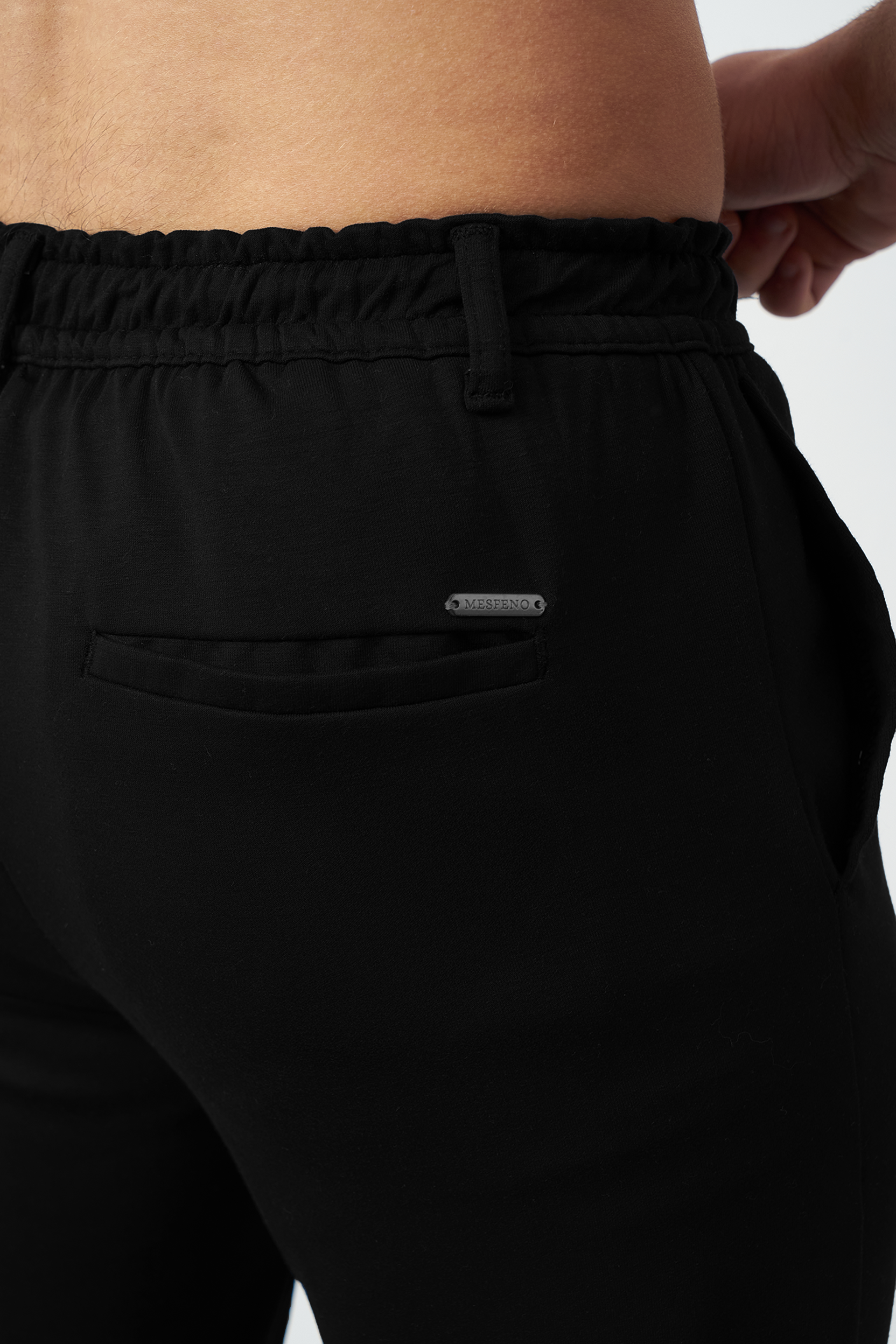 Stretch Modal Fabric Regular Fit Men's Trousers