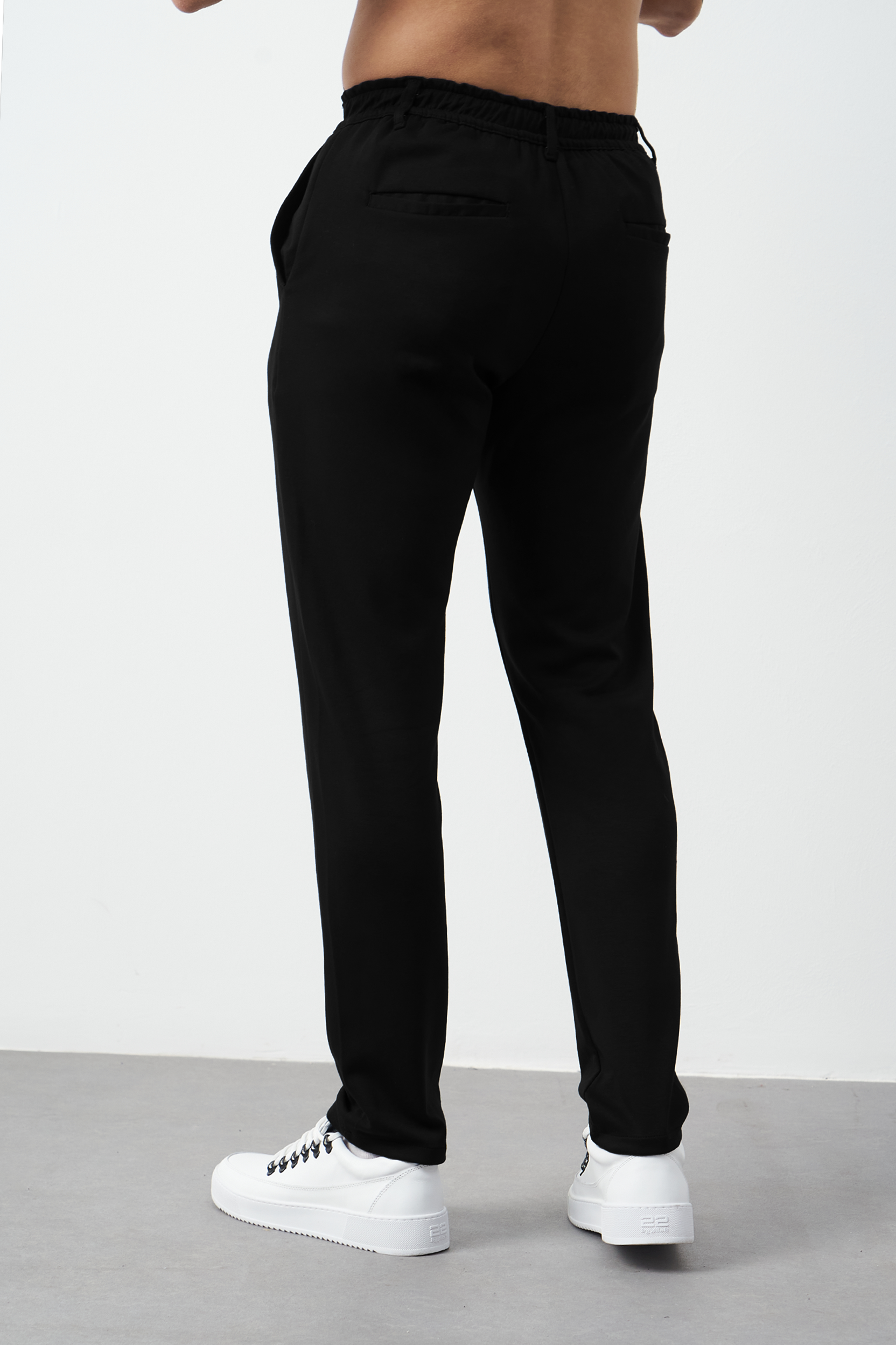 Stretch Modal Fabric Regular Fit Men's Trousers