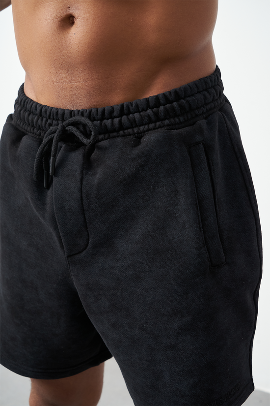 3-Ply Effect Washed Bermuda Men's Shorts