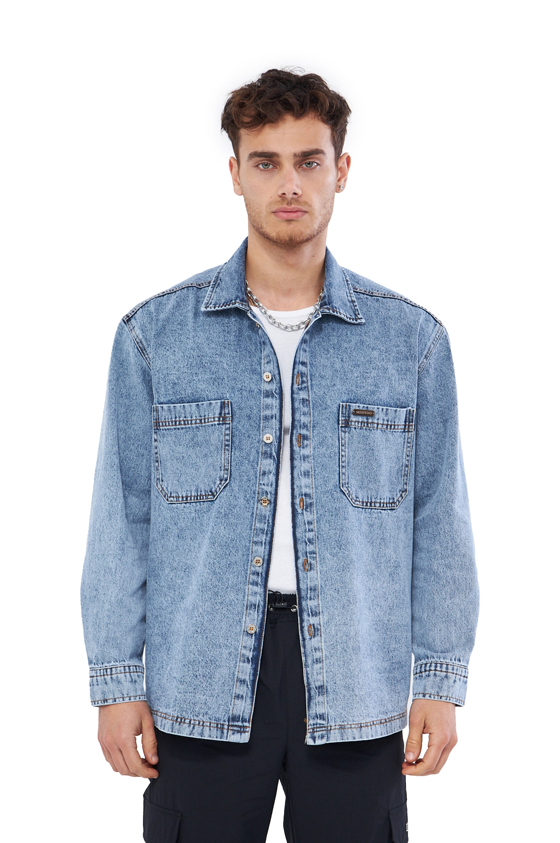 Mesfeno Men's Shirt Jacket