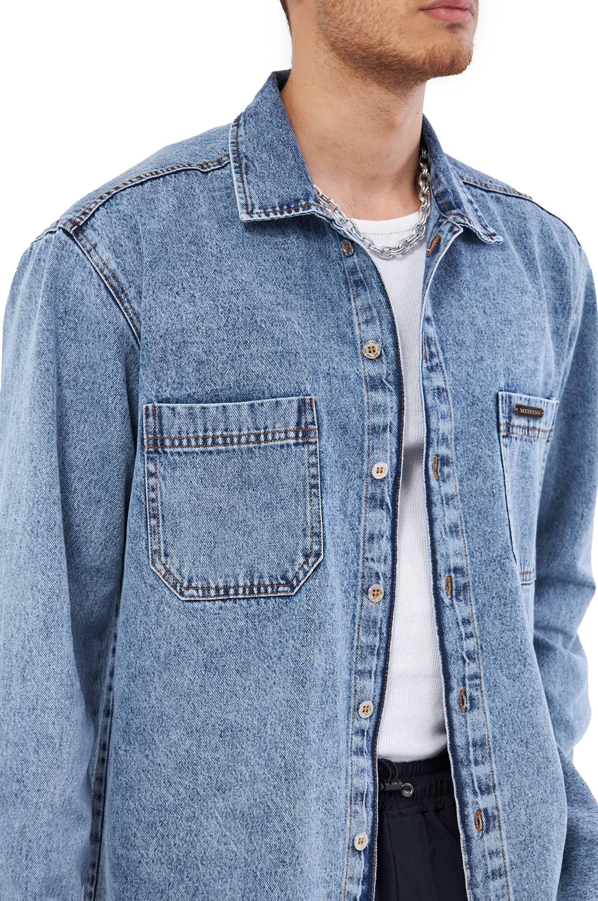 Mesfeno Men's Shirt Jacket