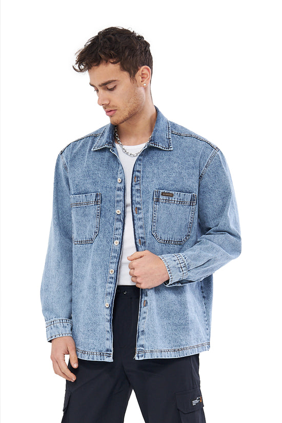 Mesfeno Men's Shirt Jacket