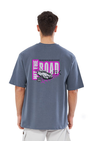 Mesfeno Men’s Off Road Printed Oversized T-Shirt