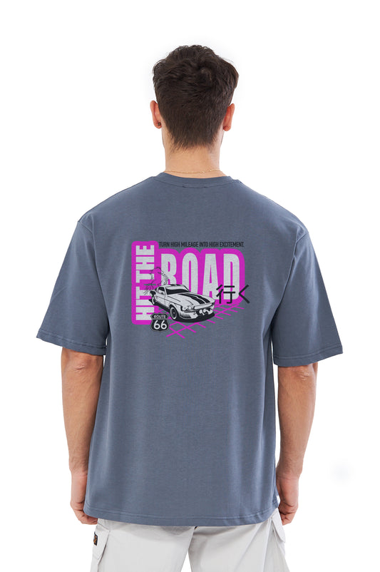 Mesfeno Men’s Off Road Printed Oversized T-Shirt