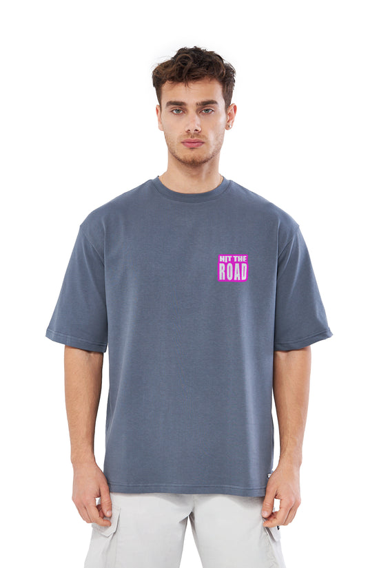Mesfeno Men’s Off Road Printed Oversized T-Shirt