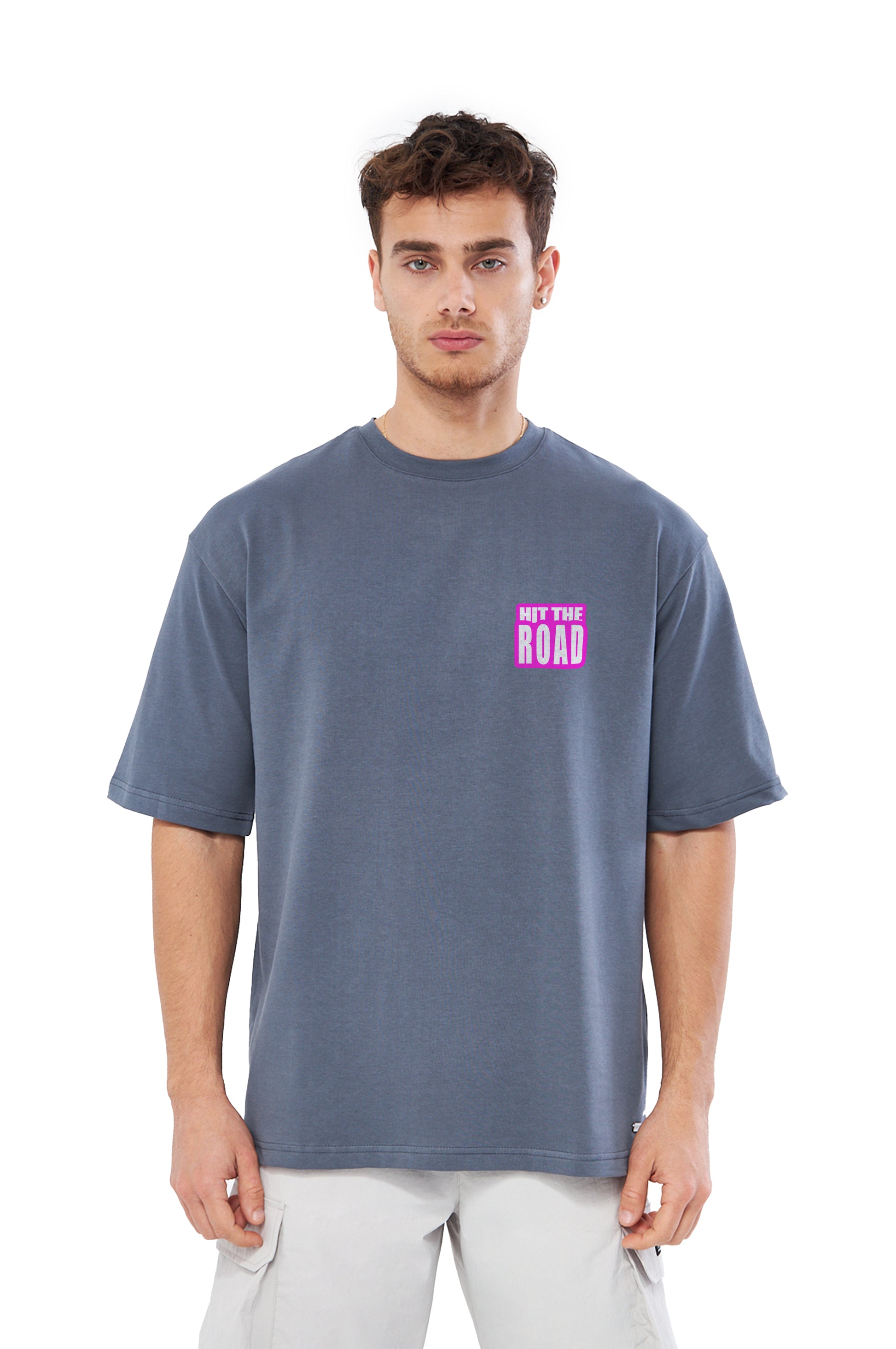 Mesfeno Men’s Off Road Printed Oversized T-Shirt