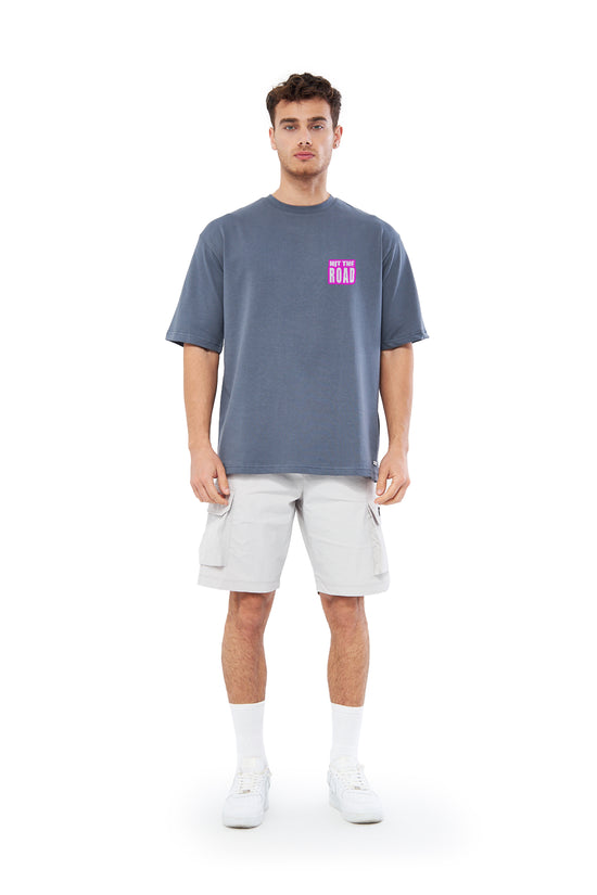 Mesfeno Men’s Off Road Printed Oversized T-Shirt