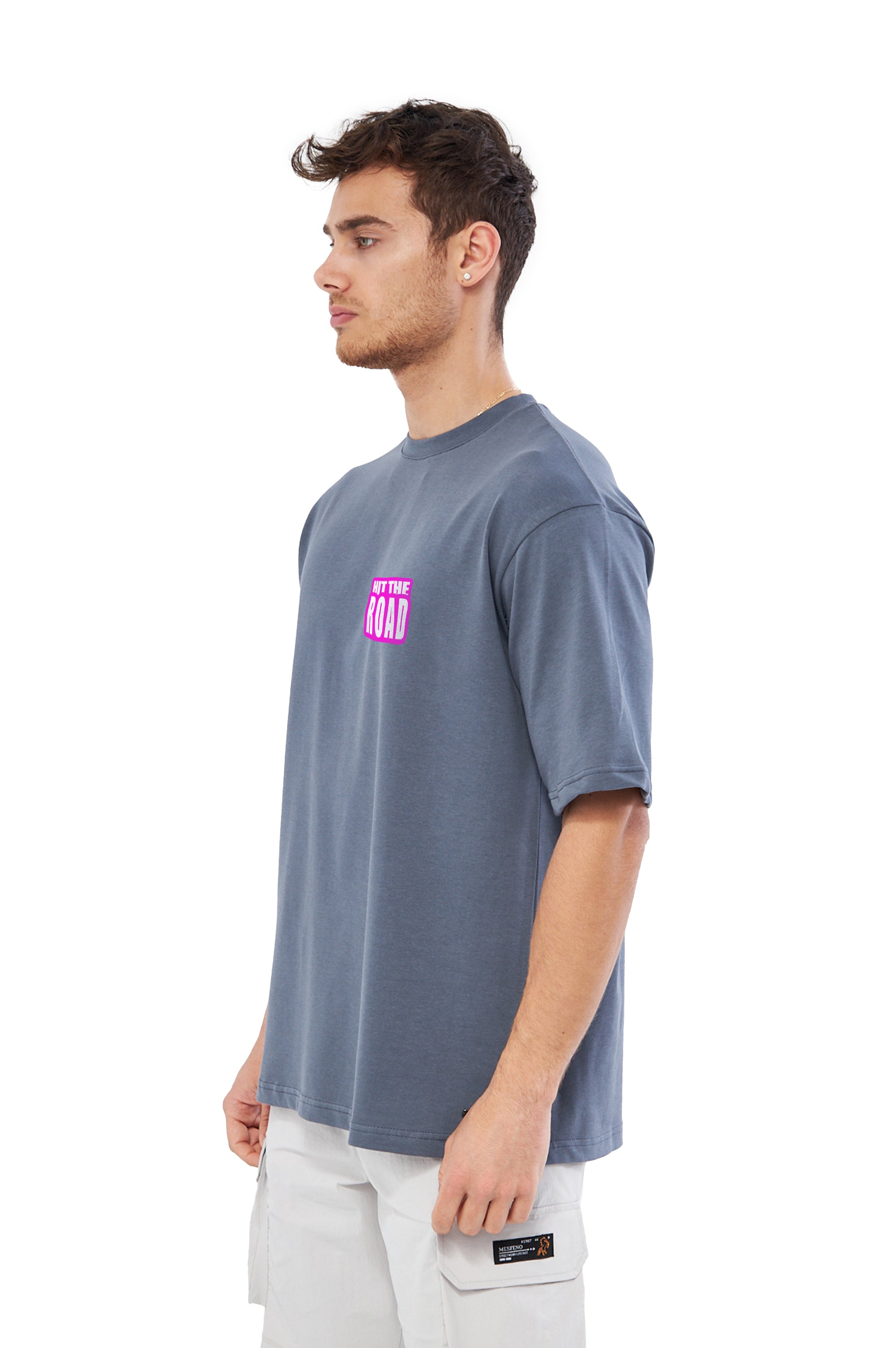 Mesfeno Men’s Off Road Printed Oversized T-Shirt
