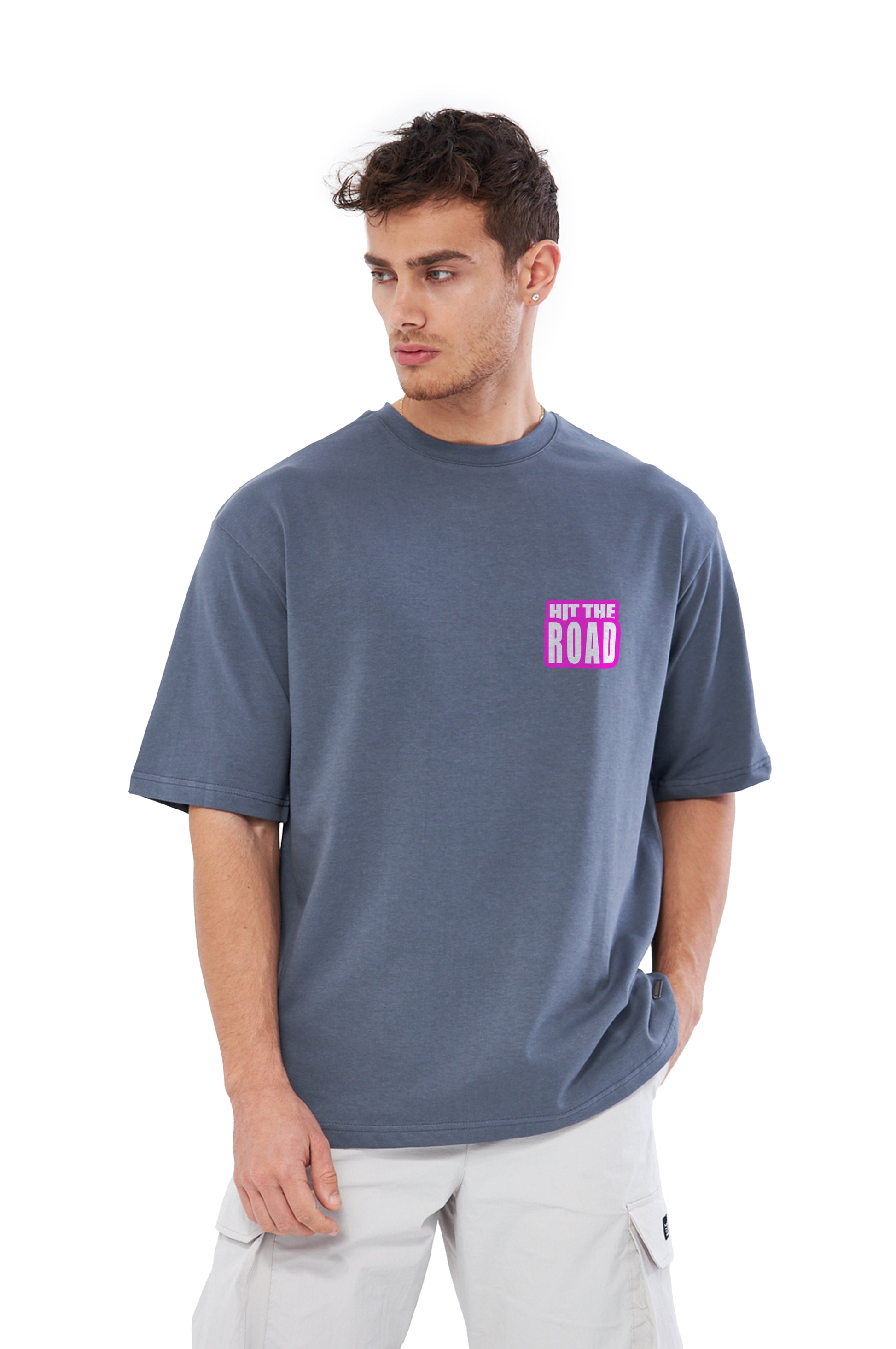 Mesfeno Men’s Off Road Printed Oversized T-Shirt