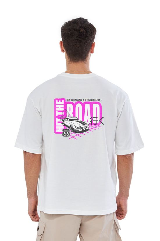 Mesfeno Men’s Off Road Printed Oversized T-Shirt