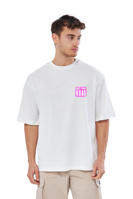Mesfeno Men’s Off Road Printed Oversized T-Shirt