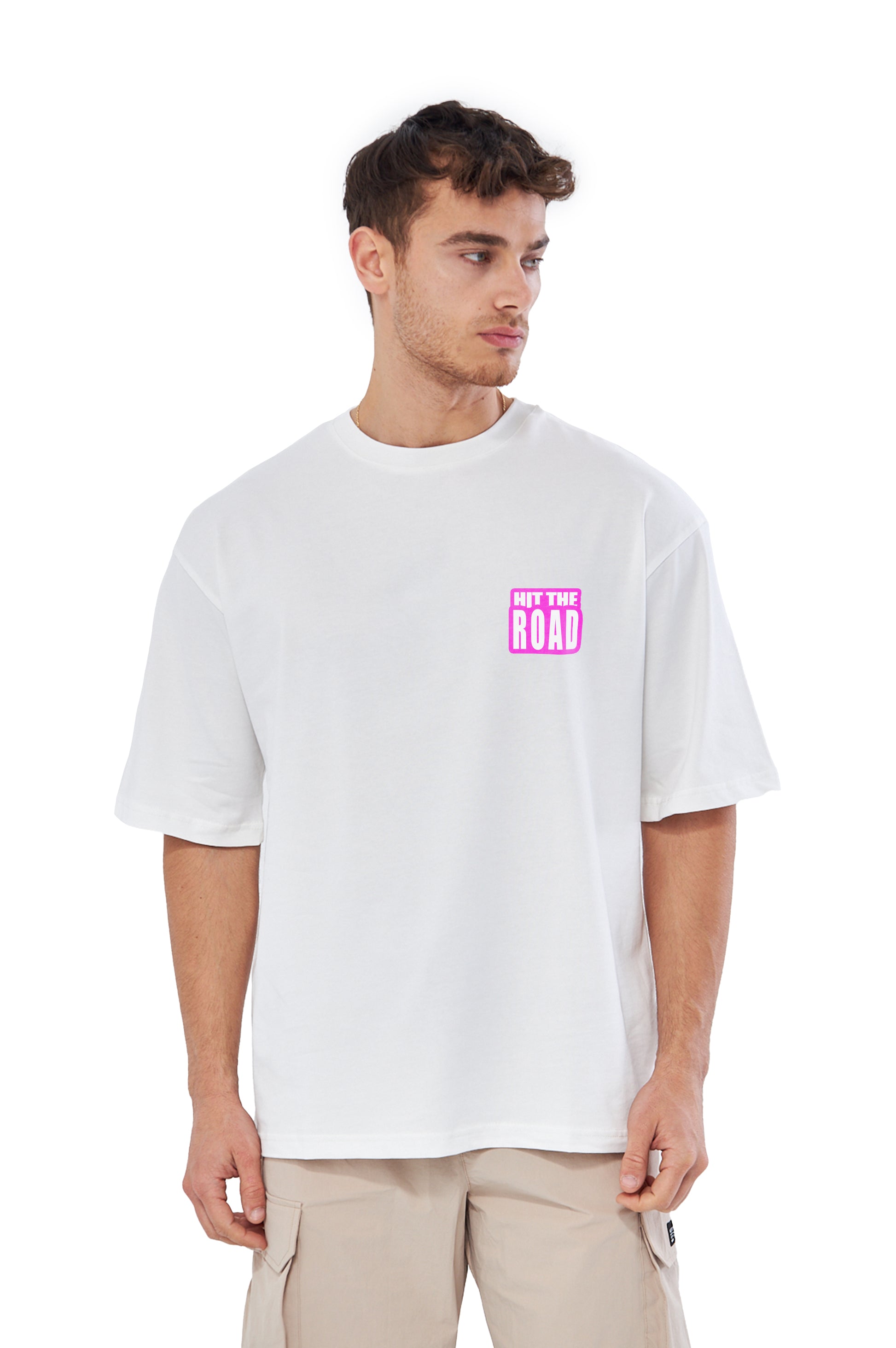 Mesfeno Men’s Off Road Printed Oversized T-Shirt