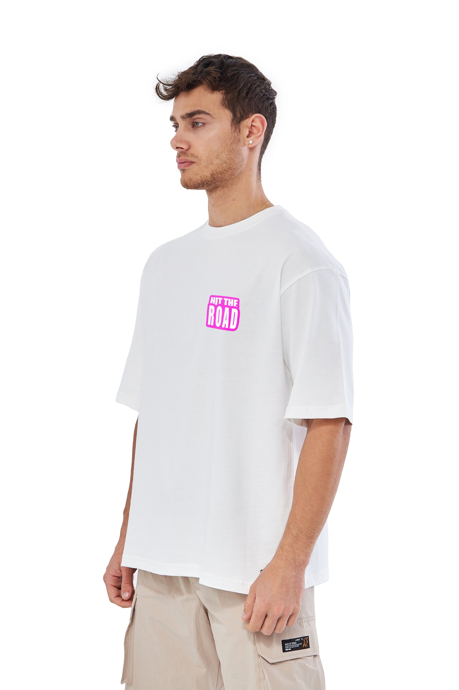 Mesfeno Men’s Off Road Printed Oversized T-Shirt