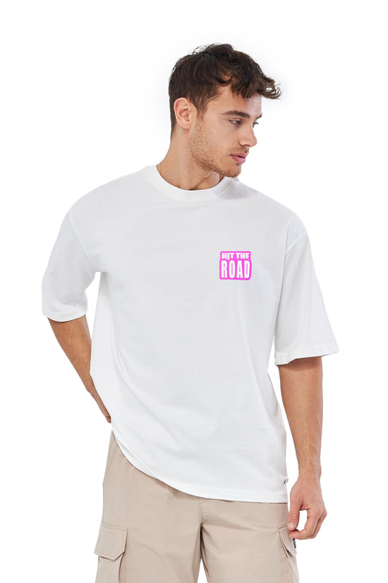 Mesfeno Men’s Off Road Printed Oversized T-Shirt