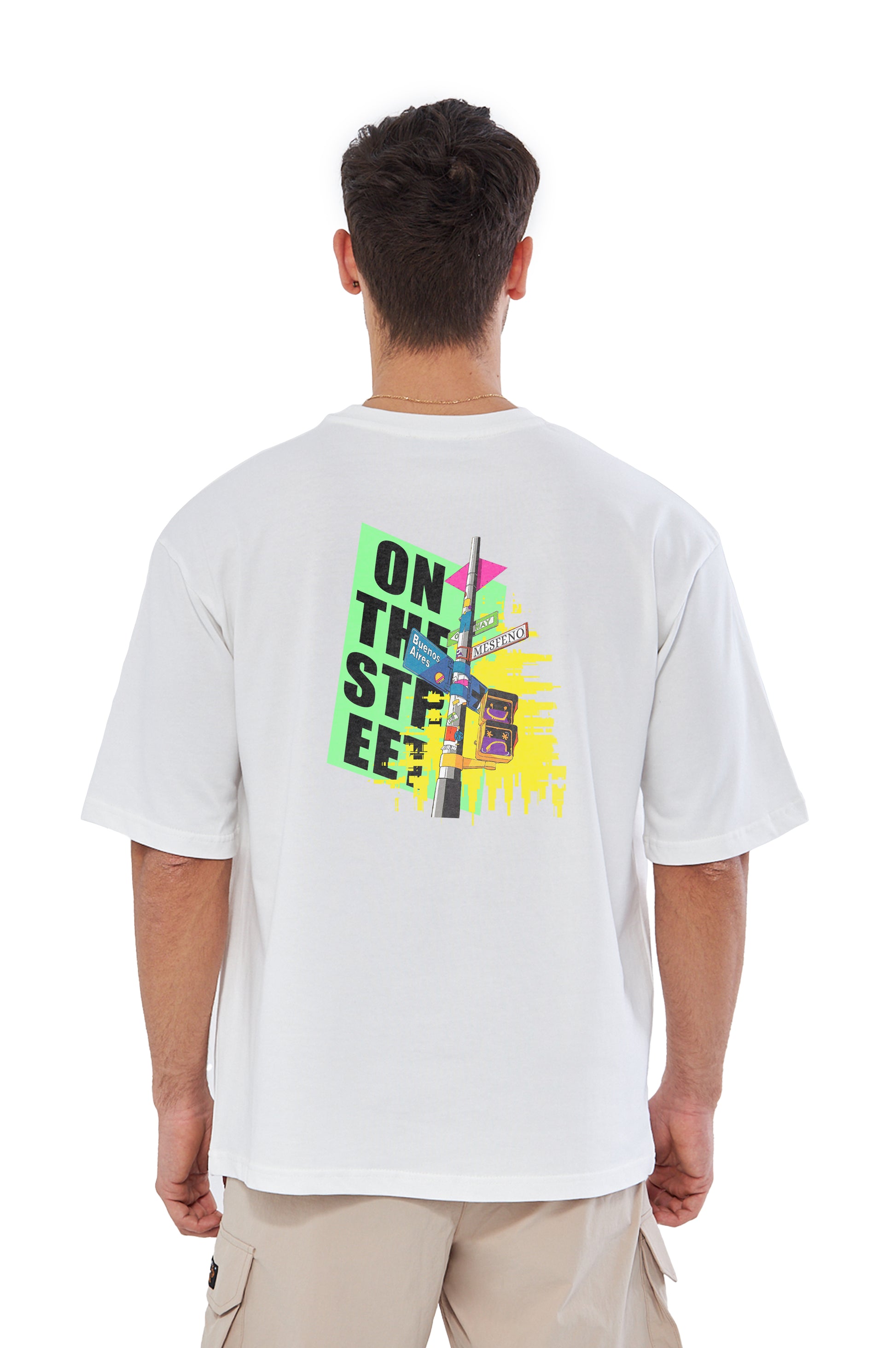 Mesfeno Men’s Oneway Printed T-Shirt