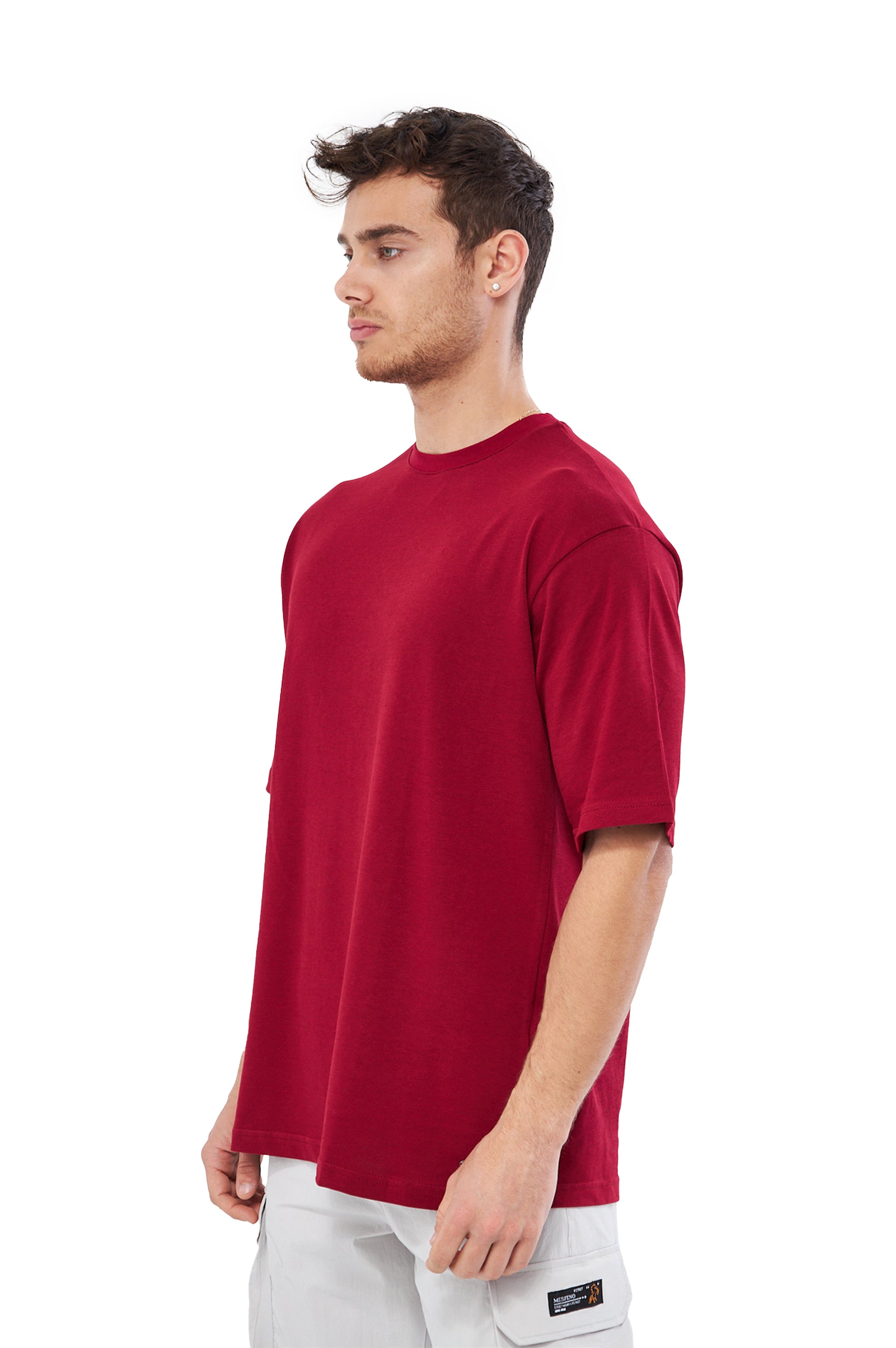 Mesfeno Men’s Oversized Heavyweight Fabric T-Shirt