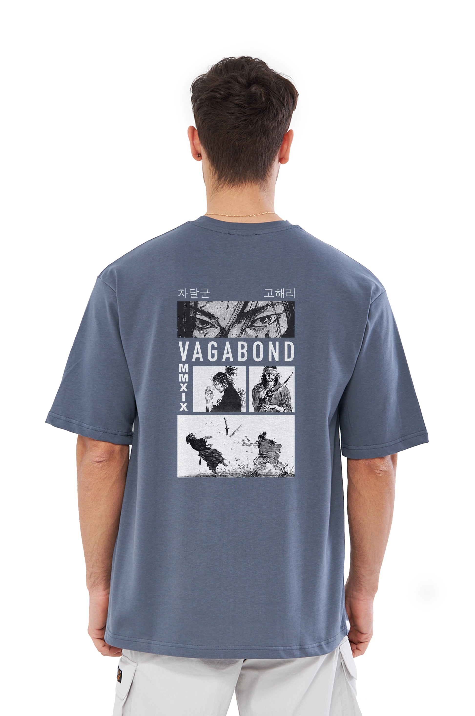 Mesfeno Men’s Oversized Heavyweight Fabric T-Shirt