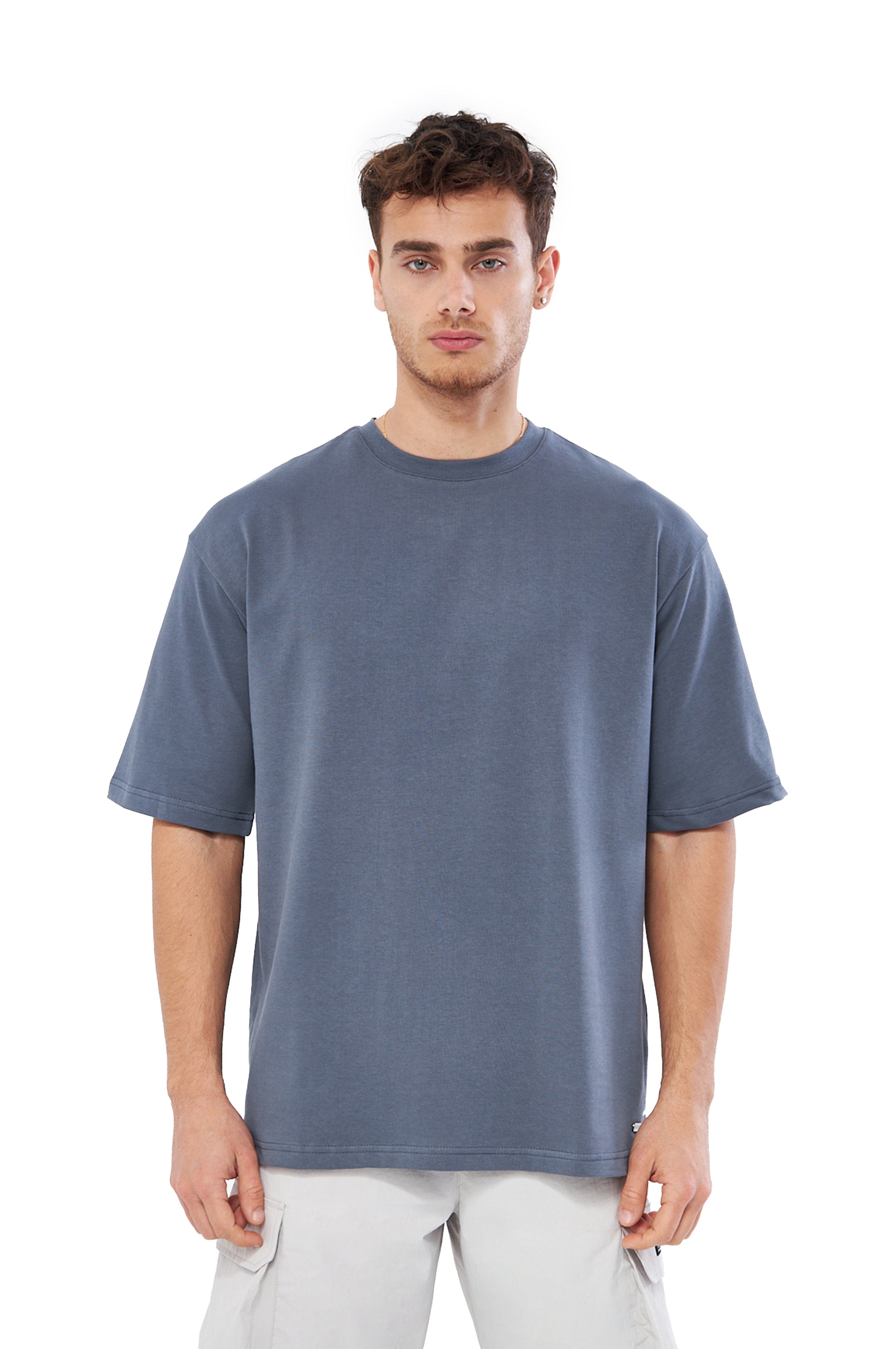 Mesfeno Men’s Oversized Heavyweight Fabric T-Shirt