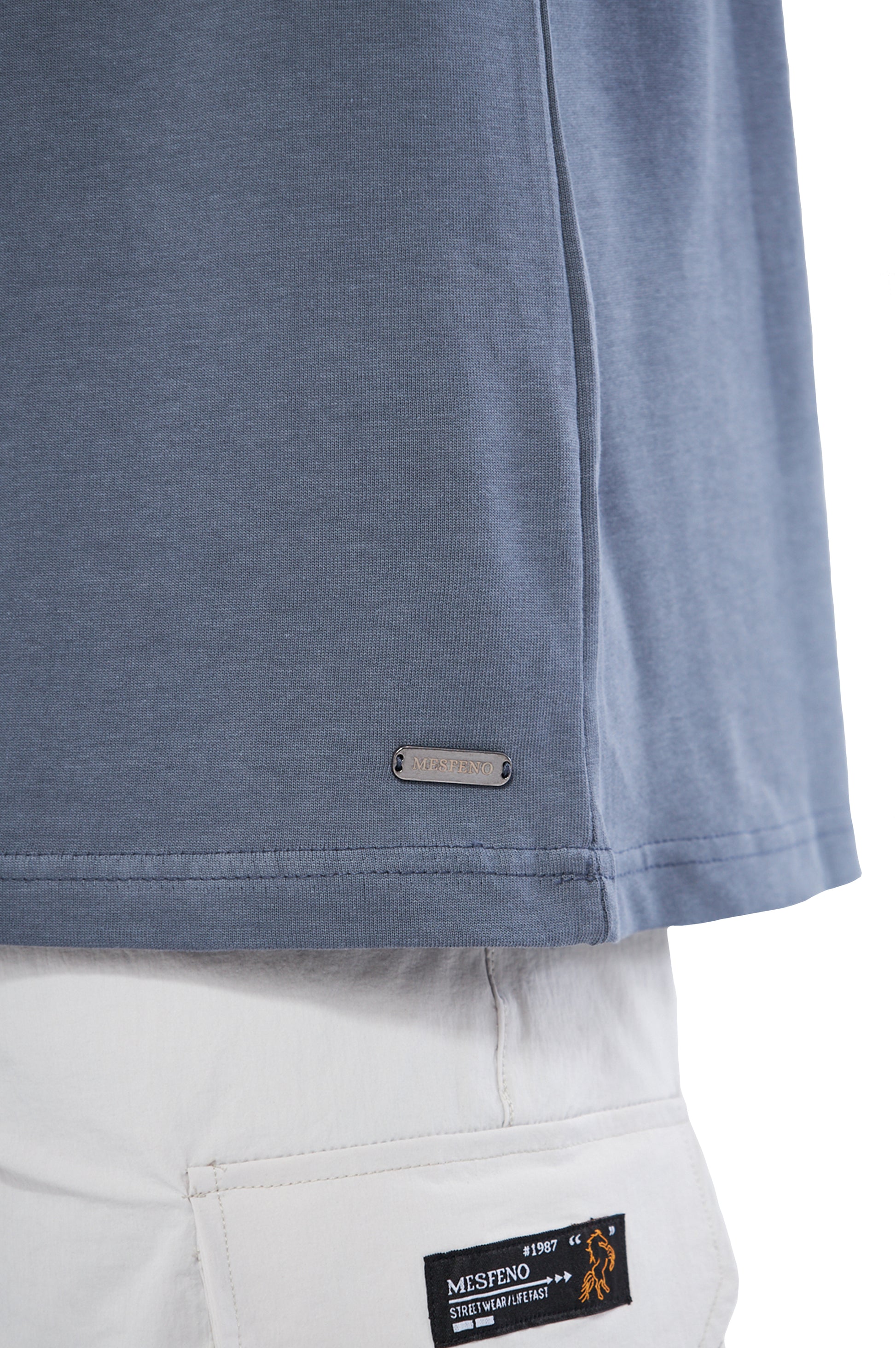 Mesfeno Men’s Oversized Heavyweight Fabric T-Shirt