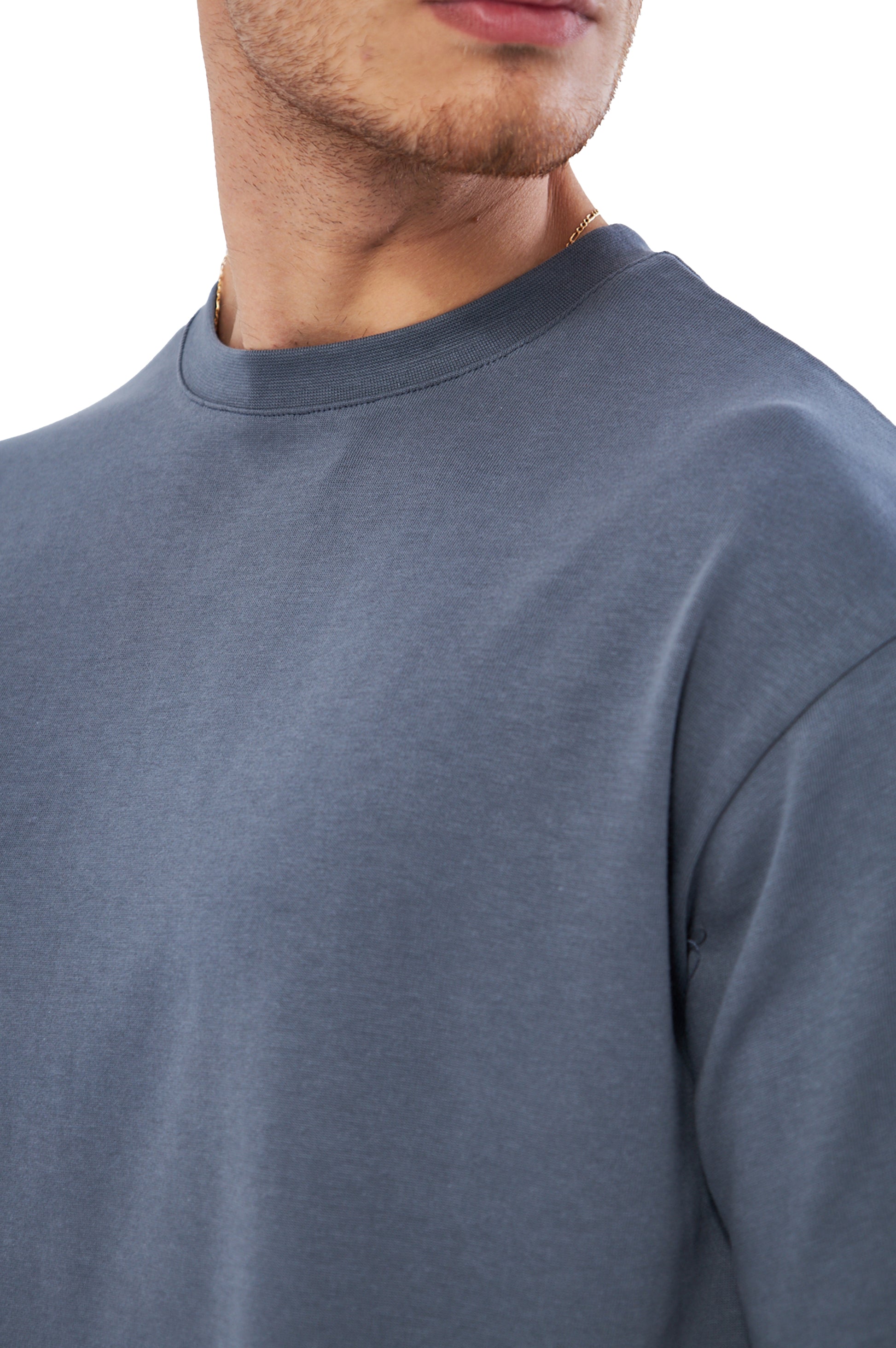 Mesfeno Men’s Oversized Heavyweight Fabric T-Shirt