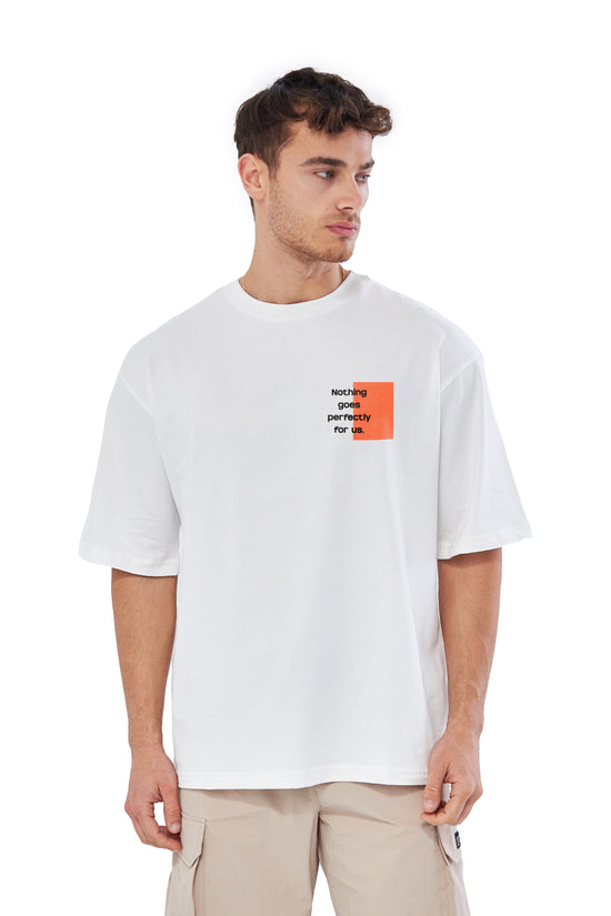 Mesfeno Men’s Oversized Heavyweight Fabric T-Shirt