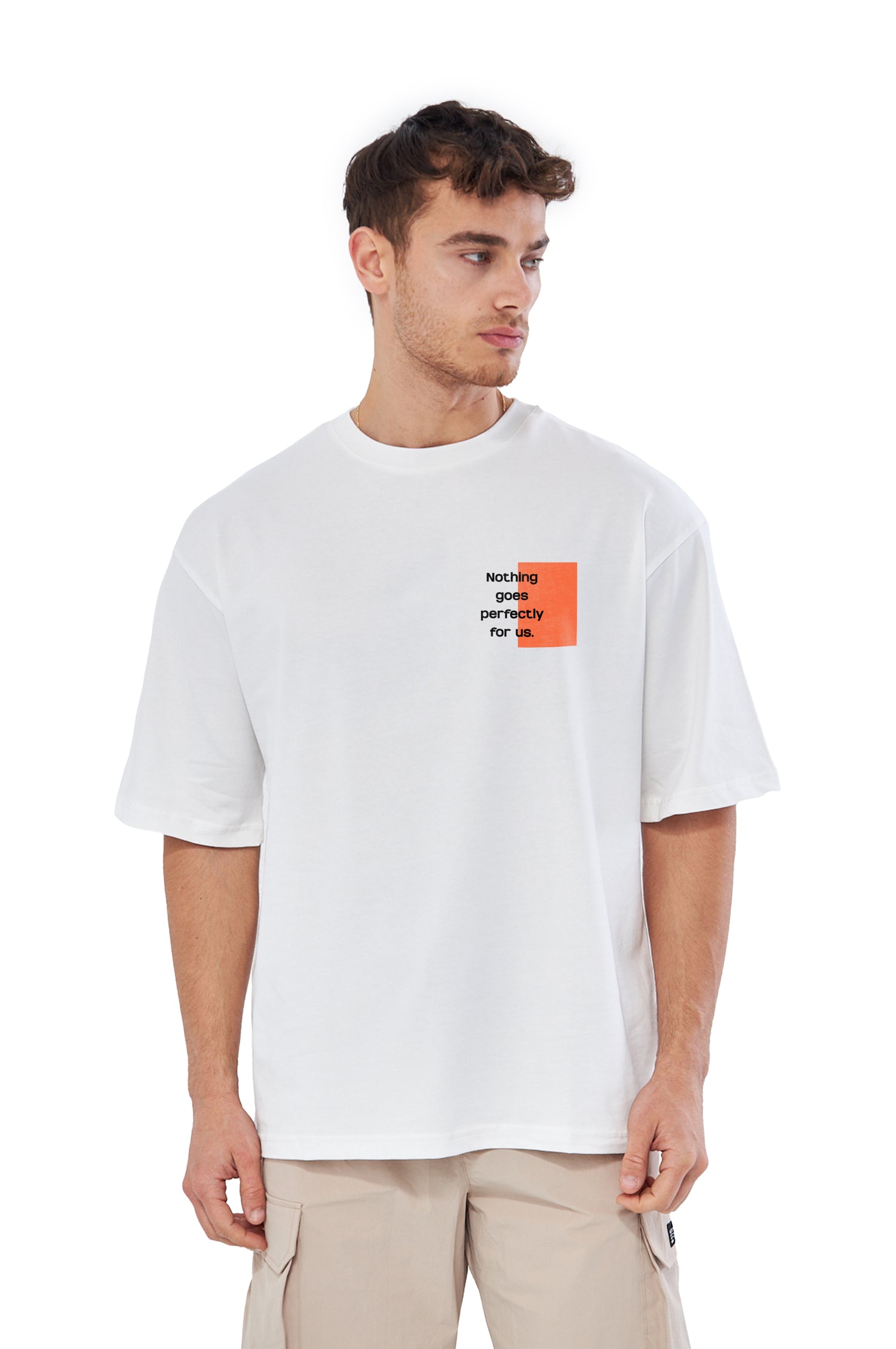 Mesfeno Men’s Oversized Heavyweight Fabric T-Shirt