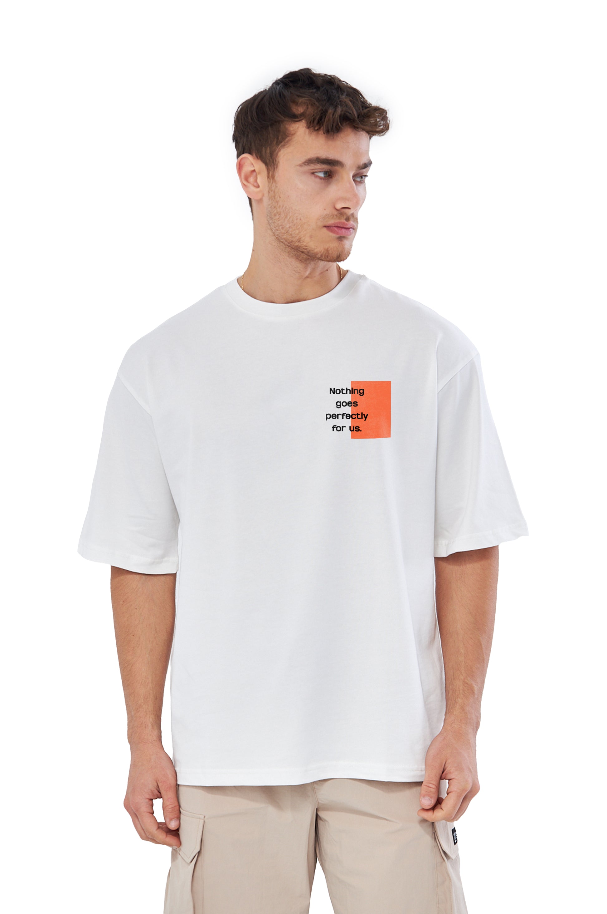 Mesfeno Men’s Oversized Heavyweight Fabric T-Shirt