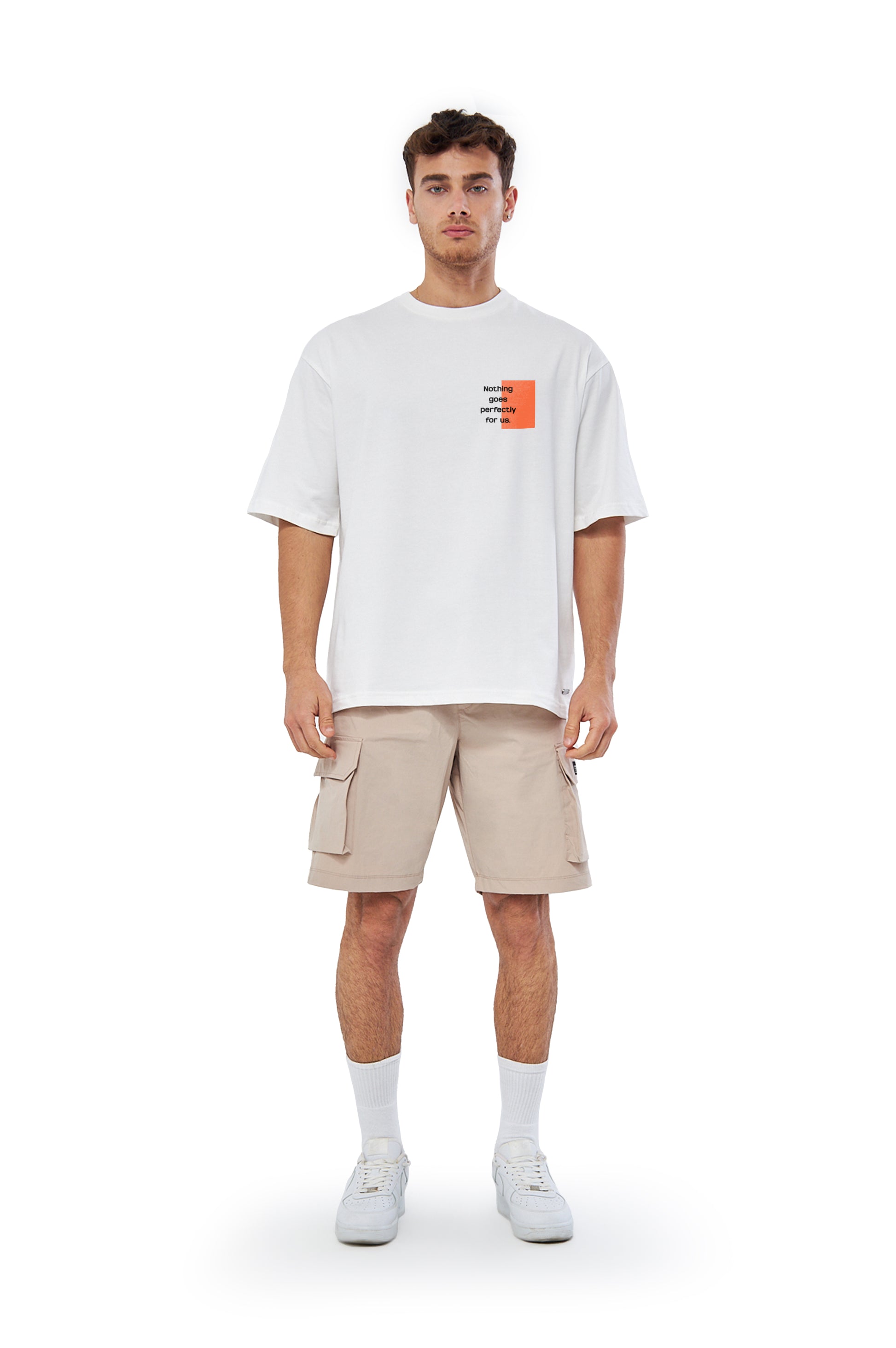Mesfeno Men’s Oversized Heavyweight Fabric T-Shirt
