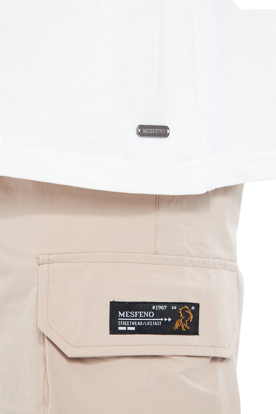 Mesfeno Men’s Oversized Heavyweight Fabric T-Shirt