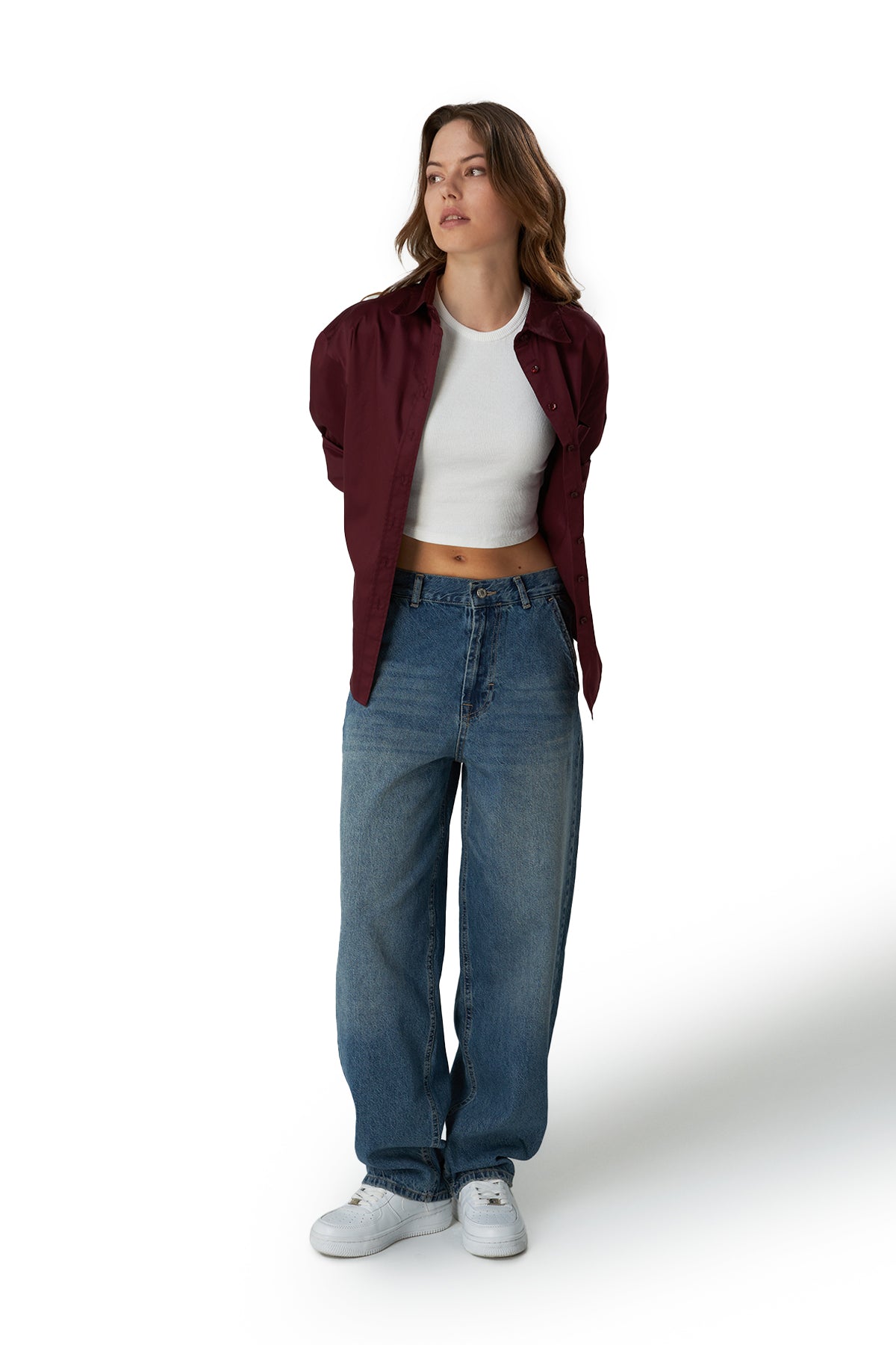 Mesfeno Skater Baggy Fit Women's Pants