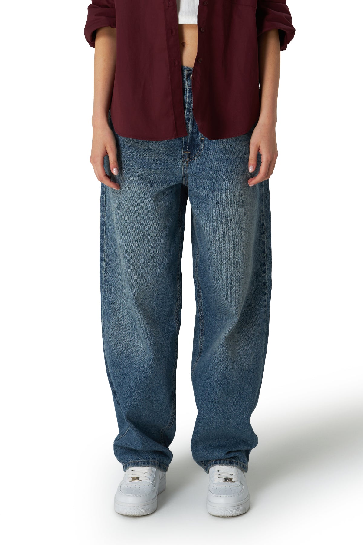 Mesfeno Skater Baggy Fit Women's Pants
