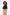 Mesfeno Women's Basic Oversize Thick Fabric Crop T-Shirt