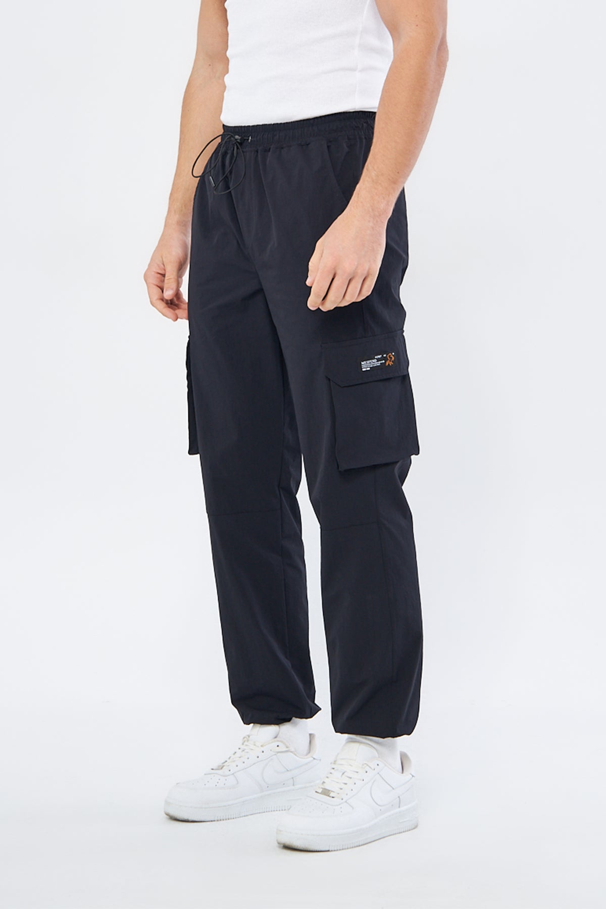 Mesfeno Men’s Parachute Pants Loose Fit