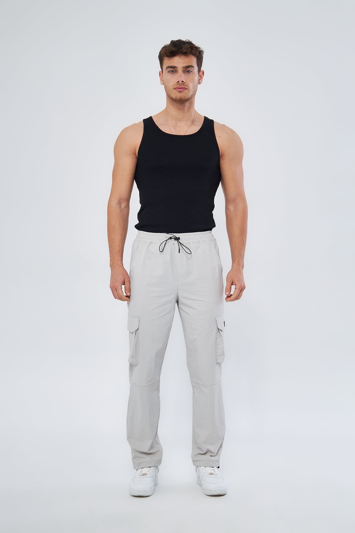 Mesfeno Men’s Parachute Pants Loose Fit