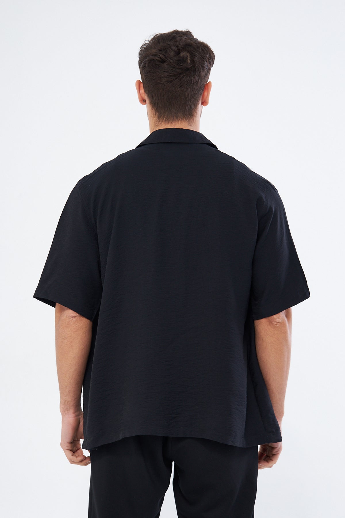 Mesfeno Black Printed Shirt