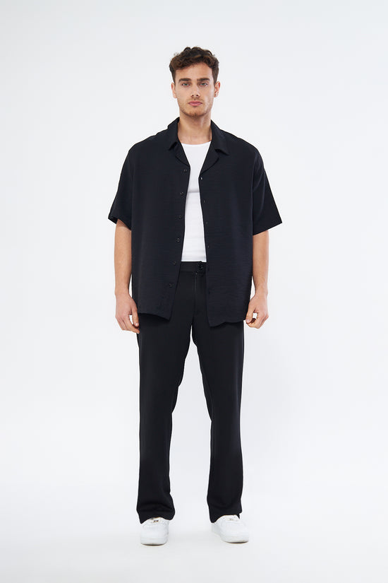 Mesfeno Black Printed Shirt