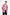 Side view cherry casual button down shirt, oversized fit Cuban collar modern printed design men