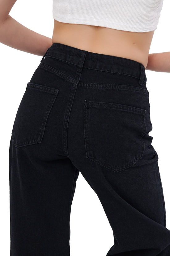Mesfeno Palazzo Women's Pants Denim Fabri
