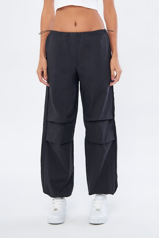 Mesfeno Women's Parachute Pants Water-Resistant Fabric