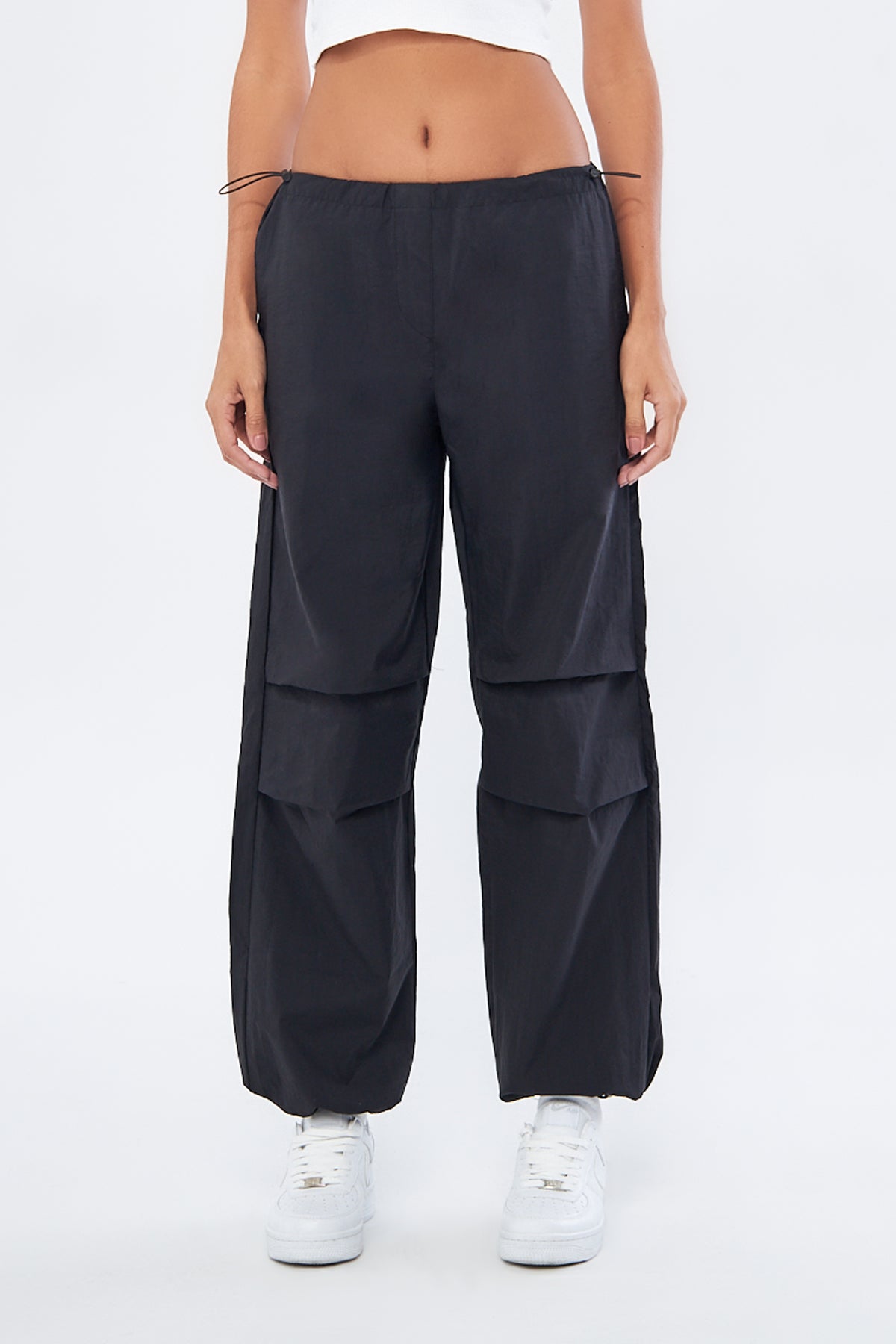 Mesfeno Women's Parachute Pants Water-Resistant Fabric
