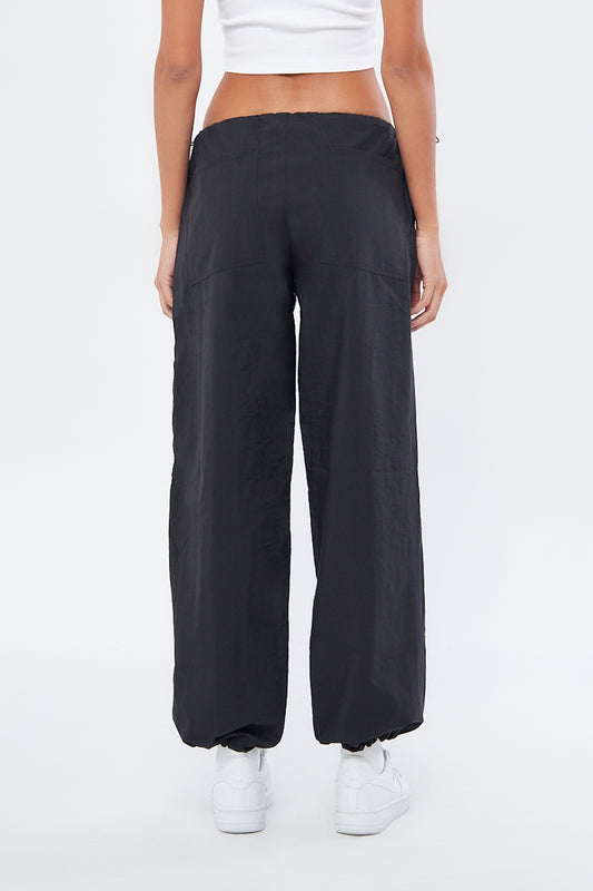 Mesfeno Women's Parachute Pants Water-Resistant Fabric