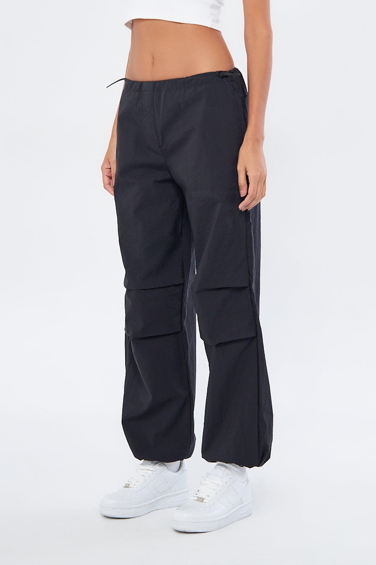 Mesfeno Women's Parachute Pants Water-Resistant Fabric